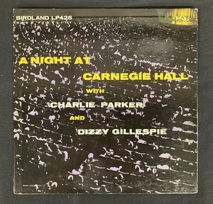 CHARLIE PARKER / NIGHT AT CARNEGIE HALL (オリジナル盤)