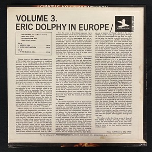 ERIC DOLPHY / IN EUROPE VOL.3 (オリジナル盤)の画像2