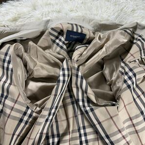 美品 バーバリーロンドン【希少Lサイズ メガチェック】BURBERRY LONDON スイングトップ ブルゾン スウィングトップ ノバチェックの画像4