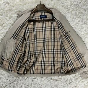 美品 バーバリーロンドン【希少Lサイズ メガチェック】BURBERRY LONDON スイングトップ ブルゾン スウィングトップ ノバチェックの画像2