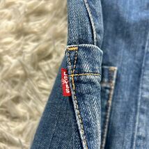 美品　リーバイス【大人気デニム】LEVIS デニム　テーラードジャケット　春夏　Mサイズ　インディゴブルー　デニムジャケット ブルー_画像8