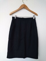 【大量】7号/9号 高島屋製/ 事務服 OL 会社制服 受付 案内 /中古 ベスト スカート リボン付きブラウス/おしゃれ　可愛い ネイビー 40着_画像6