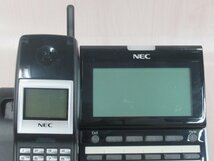 ΩYG 1600 o 保証有 NEC DTZ-24BT-3D(BK)TEL Aspire UX 24ボタンカールコードレス 電池付 綺麗目・祝10000!取引突破!!_画像3