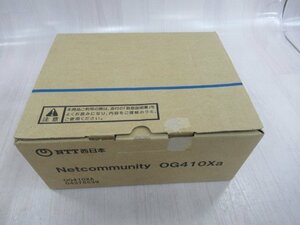 ZP3 15860※未使用品 NTT【 OG410Xa 】Netcommunity アナログインターフェイス4ポート ひかり電話アダプタ 西16年製