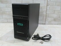 04429 Ω 新TTPC 1407m HPE【 ProLiant ML30 Gen10 】【 OS無 / Xeon E-2124 3.3GHz / 8.00GB / HDD:600GB SAS 2.5インチ ×3 】鍵付_画像1