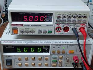 ADVANTEST ＜TR6846＞ DIGITAL MULTIMETER デジタル・マルチメータ