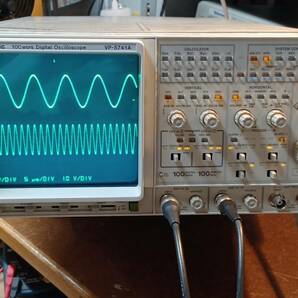 Panasonic ＜VP-5741A＞アナログ・デジタルオシロ 100MS/s Digital Oscilloscope oscilloscope オシロスコープの画像2