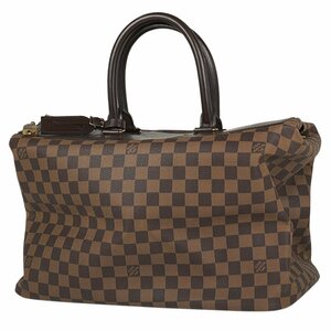 ルイ・ヴィトン Louis Vuitton グリニッジ PM ハンドバッグ 旅行 出張 旅行バッグ ダミエ ブラウン N41165 レディース 【中古】