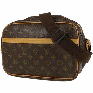 ルイ・ヴィトン Louis Vuitton リポーター PM 斜め掛け ショルダーバッグ モノグラム ブラウン M45254 レディース 【中古】