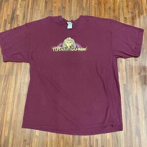 90s エジプト　スタンカーメン Tシャツ　ビンテージ　レトロ　アジアン　古着