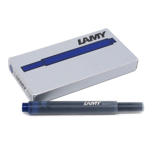 LAMY ラミー カートリッジインク 5本入り ブルーブラック LT10BLBK 【投函便にて送料無料】