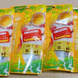 世界のお茶巡り 桂花烏龍茶 1.5g×15P 4袋　　お徳用ティーバッグ マイボトル&マイタンブラー用 水出し可