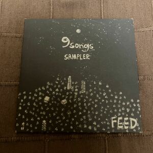 非売品 レアCD FEED / 9 songs SAMPLER 2001.6.27 release 2,854yen (tax incl.) HIMTC-5008