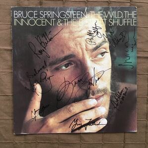 Bruce Springsteen E Street Band 直筆サイン入りレコード US盤 ブルース・スプリングスティーンの画像1