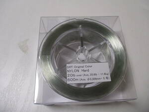 DRT 　NYLON 　Hard　 GREEN　 20ｌｂ　600ｍ　ナイロン　ハード　ライン　グリーン　　 新品　ゴースト　フレンジー　タイニー　ナイン