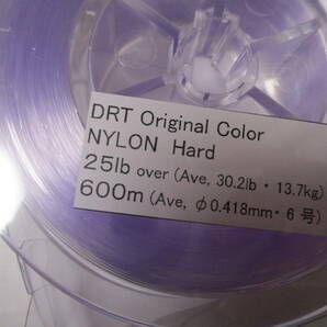 DRT  NYLON  Hard  PURPLE  25ｌｂ 600ｍ ナイロン ハード ライン パープル   新品 ゴースト フレンジー タイニー ナインの画像3