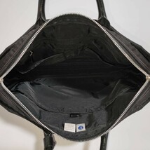 美品 ポーター エルダー 2way ビジネスバッグ トート ナイロン レザー PORTER 黒 ブリーフケース メンズ 大容量 仕事 A4可 肩掛け 斜め掛け_画像9