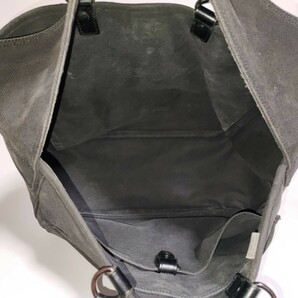 希少 超大容量 ポーター トートバッグ キャンバス 本革 レザー PORTER 黒 ビジネスバッグ ブリーフケース メンズ 大容量 仕事 A4 肩掛け 鞄の画像9