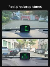 スピードメーター　追加メーター　GPSモード　大きなフォント　全車種対応　高品質_画像8