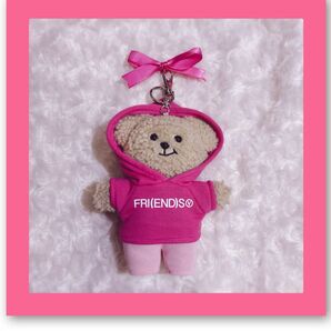 パンゴム 13cm Panggom くま キーホルダー コスチューム セットアップ 服 BTS テテ V friends