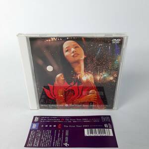 MA16【帯付き・美盤】中島美嘉 / The First Tour 2003 Live＆Document DVD