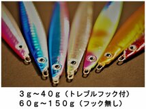 ドラッグジグ・150ｇ・お好きなカラーを選択可能！1個　480円_画像3