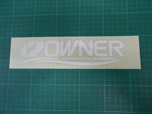 OWNER！オーナー・転写シール・ステッカー（ホワイト）！！！希少品・非売品・未使用！100円スタート！！