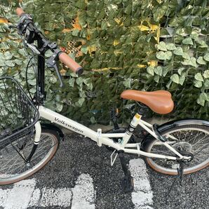 折りたたみ自転車 フォルクスワーゲン Volkswagen 自転車 中古品の画像1