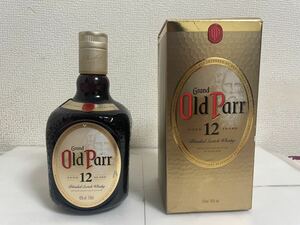 ウイスキー Old Parr スコッチ 未開封 オールドパー aged 12years 750ml