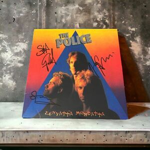 The Police Stingスティング Andy Summersアンディ・サマーズ Stewart Cope... 直筆サイン入り LP レコード 送料無料