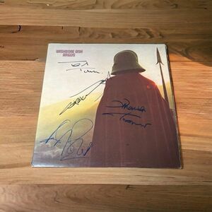 Wishbone Ash ウィッシュボーン・アッシュ 直筆サイン入り LP レコード 送料無料