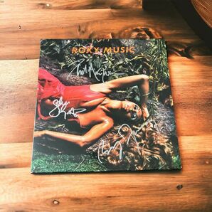 Roxy Musicロキシー・ミュージック 直筆サイン入り LP レコード 送料無料の画像1