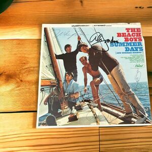 The Beach Boysザ・ビーチ・ボーイズ Al Jardineアル・ジャーディン Mike Love... 直筆サイン入り LP レコード 送料無料