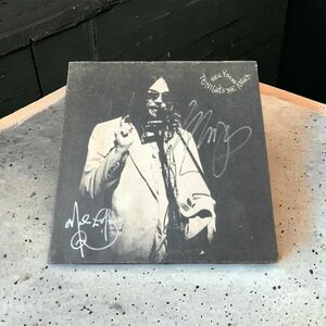 Neil Young Neal * Young Nils Lofgrennirus*rof Glenn с автографом LP запись бесплатная доставка #2