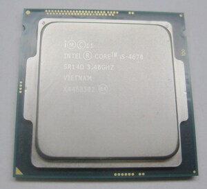 Intel Core i5-4670 SR14D 3.40GHZ