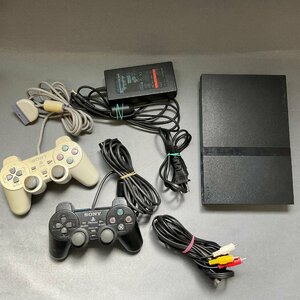 ♪SONY ソニー PLAYSTATION2 PS2 SCPH-75000 プレイステーション ジャンク@L965