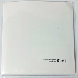 【 IS QUIET ISQT-010】横山起朗 Tatsuro Yokoyama/ Solo Piano 01:61の画像1