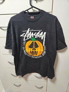 STUSSY ステューシー ハロウィン ハロウィーン 限定 Tシャツ ブラック XL