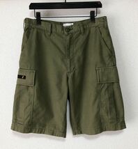 定価約28,000円 WTAPS 20SS JUNGLE SHORTS オリーブ ダブルタップス パンツ S M 硫化染め加工_画像6