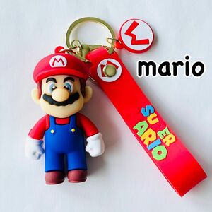 新品！　マリオ　スーパーマリオ　キーホルダー　ストラップ　チャーム　グッズ　フィギュア　マスコット　フィギュア　アクセサリー