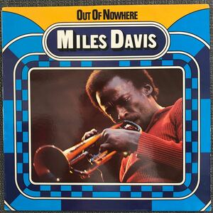 LPレコード　MILES DAVIS OUT OF NOWHERE F-50005 海外版 JAZZ トランペット　レトロ　ヴィンテージ