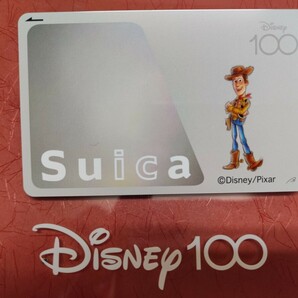 新品未使用送料込み ディズニー Disney100 記念Suica バラ売り「トイ・ストーリー ウッディ」です の画像1