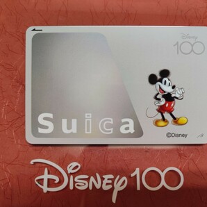 新品未使用送料込み ディズニー Disney100 記念Suica バラ売り「ミッキー」ですの画像1