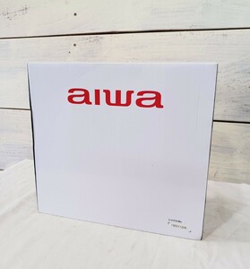 未使用☆aiwa CDラジオプレーヤー CR-10D ポータブル CDラジカセ