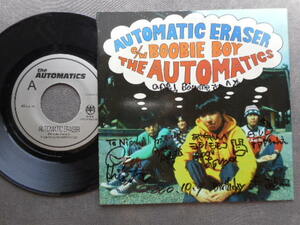 8796 【EP】 THE AUTOMATICS (ジ・オートマチックス) 「Automatic Eraser / Boobie Boy」1998年・KOGA-043／サイン付き