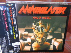 A#3720*◆帯付CD◆ アナイアレイター - キング・オブ・ザ・キル ANNIHILATOR King Of The Kill CRCL-4801