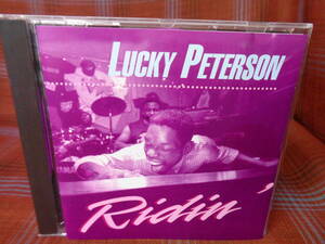 A#3750*◇CD◇ ラッキー・ピーターソン - Ridin LUCKY PETERSON ECD 26033-2