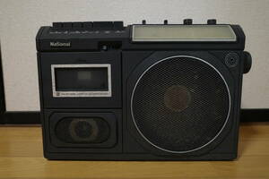 National　ナショナル　松下電器　ラジカセ　RQ-549　ラジオ受信確認　ジャンク