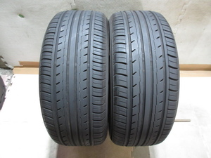 中古タイヤ　225/50R17　ヨコハマ　BluEarth-ES ES32　8分山　2021年式　2本セット