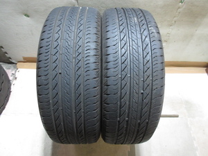 中古タイヤ　225/55R18　ブリヂストン　DUELER H/L　8分山　2本セット